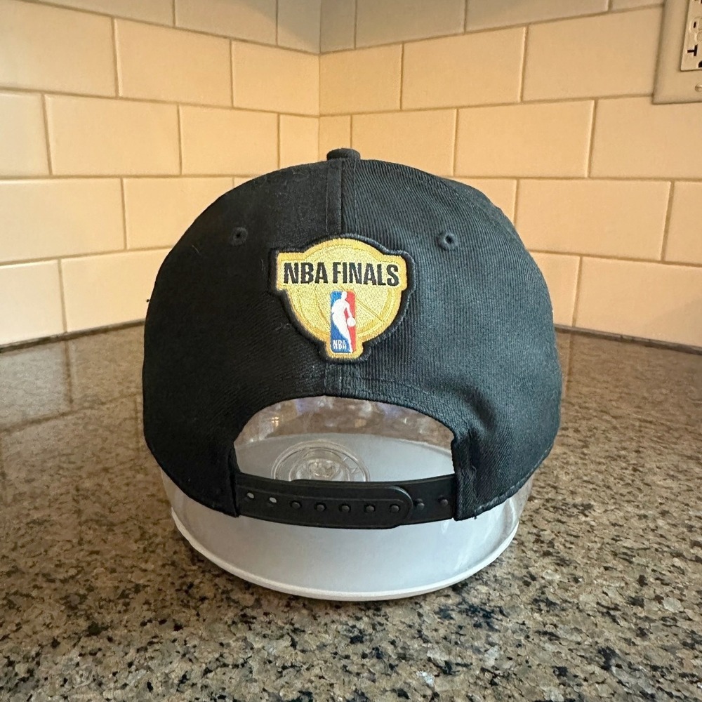 Golden State Warriors 2018 NBA Finals New Era 9Fifty Snapback Black Cap - Picture 3 of 7
